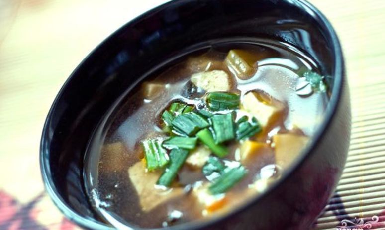 Рецепт овощного мисо-супа