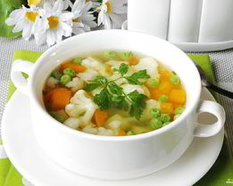 Овощной суп классический
