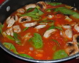 Овощной суп Минестроне