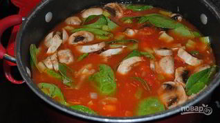 Овощной суп Минестроне