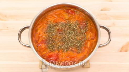 овощной суп с фасолью и макаронами