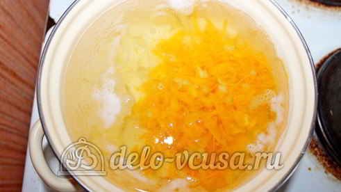 овощной суп с клецками