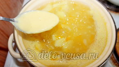 овощной суп с клецками