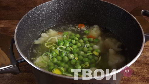 овощной суп с курицей