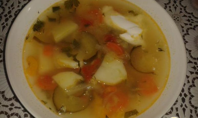 Рецепт овощного супа семь в одном