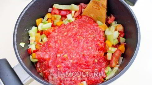 овощной томатный суп