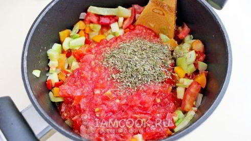 овощной томатный суп