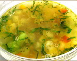 Суп овощной