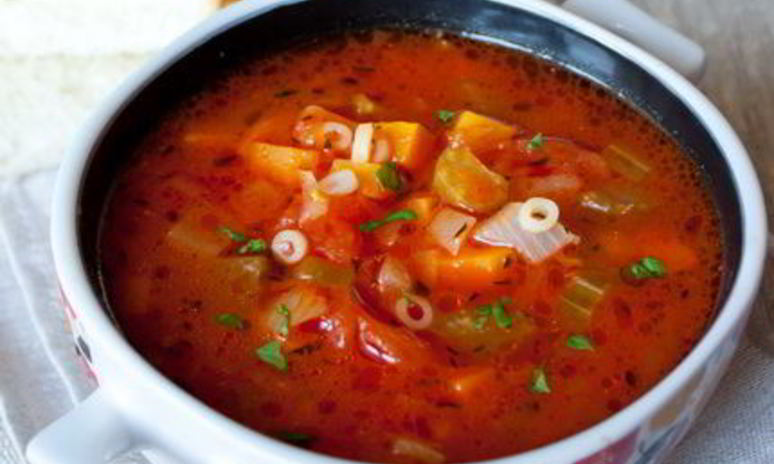 Рецепт томатного овощной суп