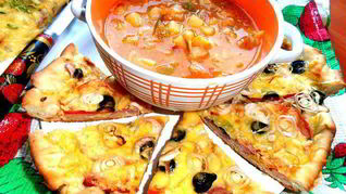 Вегетарианский супчик Минестроне