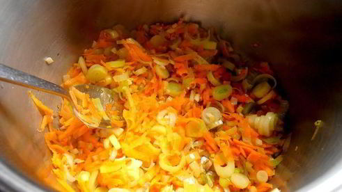 вегетарианский супчик минестроне