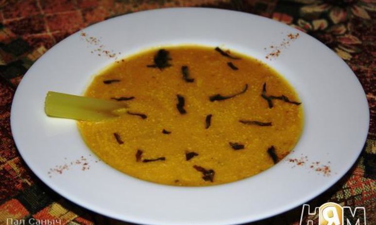 Рецепт воскресного крема-супа с цыпленком и овощами