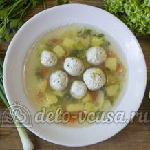 Суп с фрикадельками
