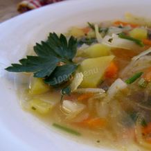 Суп с грибами