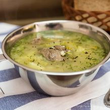 Суп с перловкой