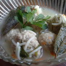 Суп с вермишелью