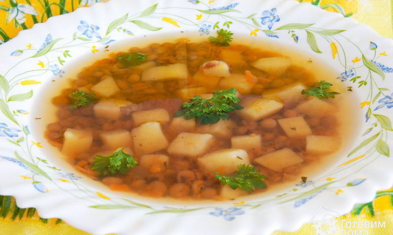 Рецепт чечевичной похлебки