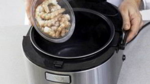 простой суп из морепродуктов в мультиварке