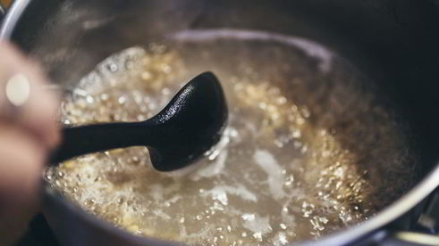 постный рассольник с перловкой