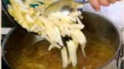 рассольник из куриных потрошков