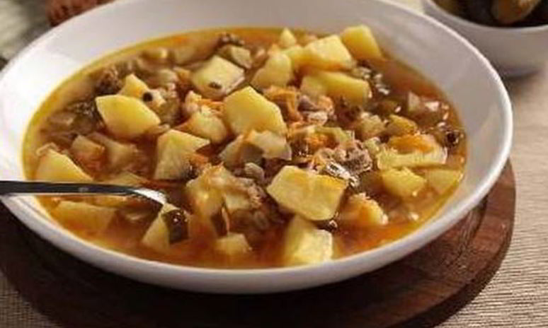 Рецепт рассольника ленинградского