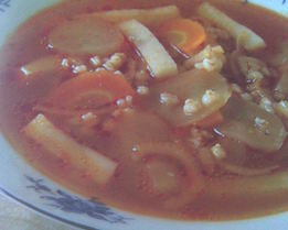 Рассольник питерский