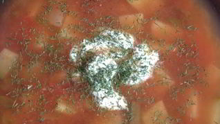 Рассольник похмельный