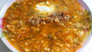 Рассольник с перловкой в мультиварке