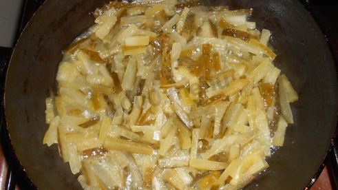 рассольник с рисом и языком