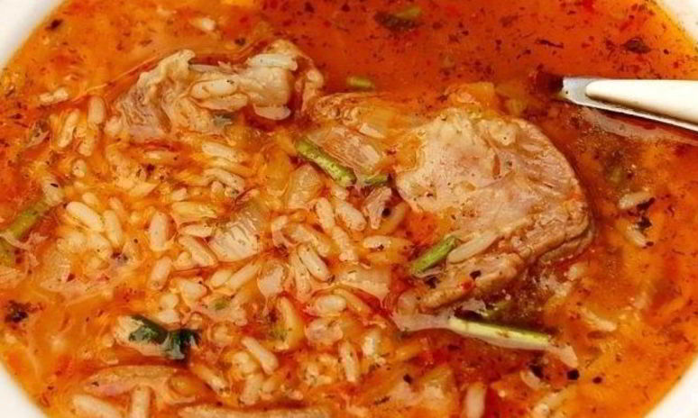 Рецепт рисового супа с говядиной