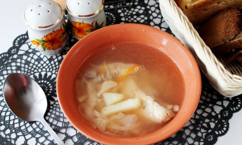 Рецепт белых щей