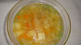 Кислые щи с курицей