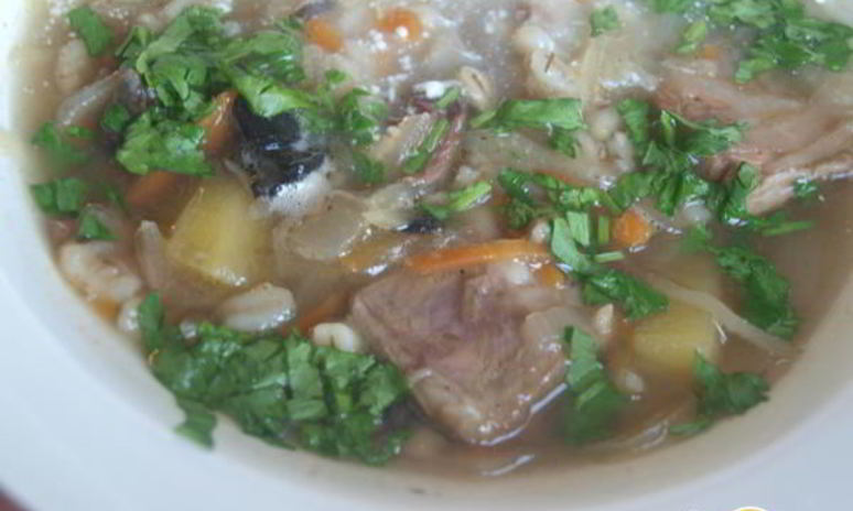 Рецепт кислых щей с сухими грибами