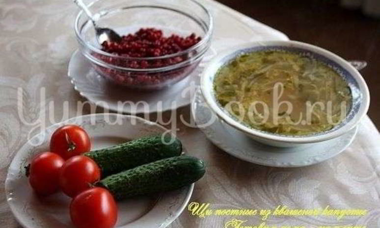 Рецепт постных щей иза квашеного капуст