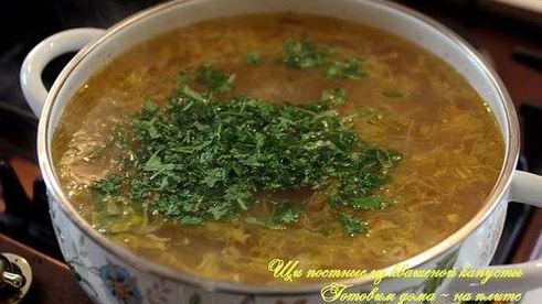 постные щи из квашеной капусты