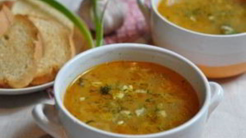 постные щи с грибами