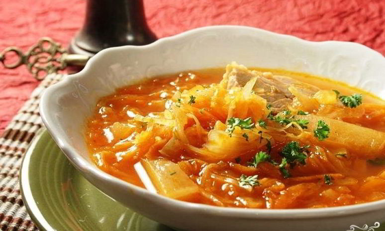 Рецепт постных щей