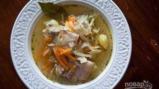 Щи из кислой капусты