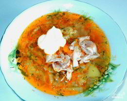 Щи из китайской капусты