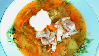 Щи из китайской капусты