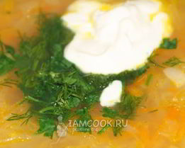 Щи из квашеной капусты с индейкой