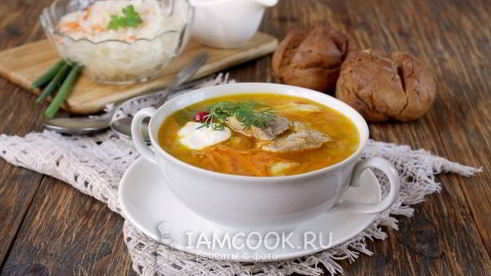 щи из квашеной капусты со свининой