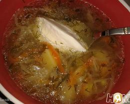 Щи из квашеной капусты в мультиварке