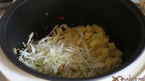 щи из свежей капусты в мультиварке