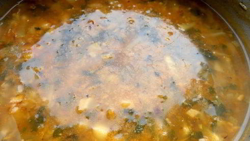 щи крапивные по-русски