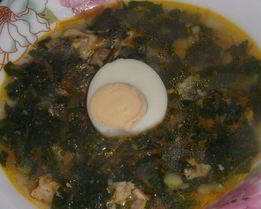 Щи крапивные