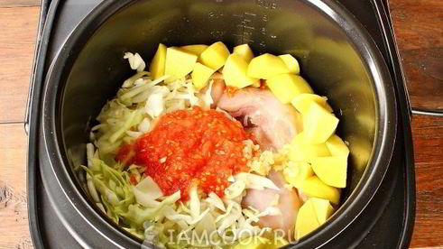 щи с курицей в мультиварке