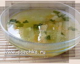 Щи с сельдереем и помидорами в скороварке