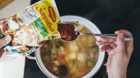 щи с тремя видами капусты