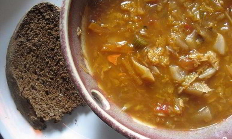 Рецепт щей с уткой